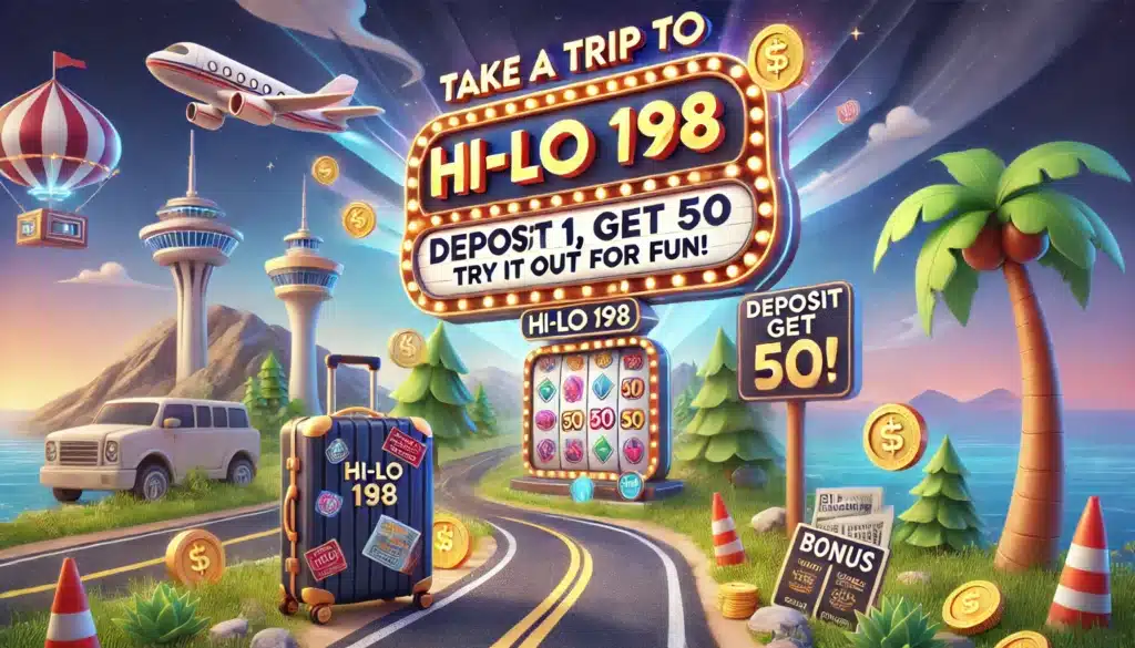 พาเที่ยว ไฮโล198 ฝาก 1 รับ 50 พร้อมทดลองเล่นสนุก!